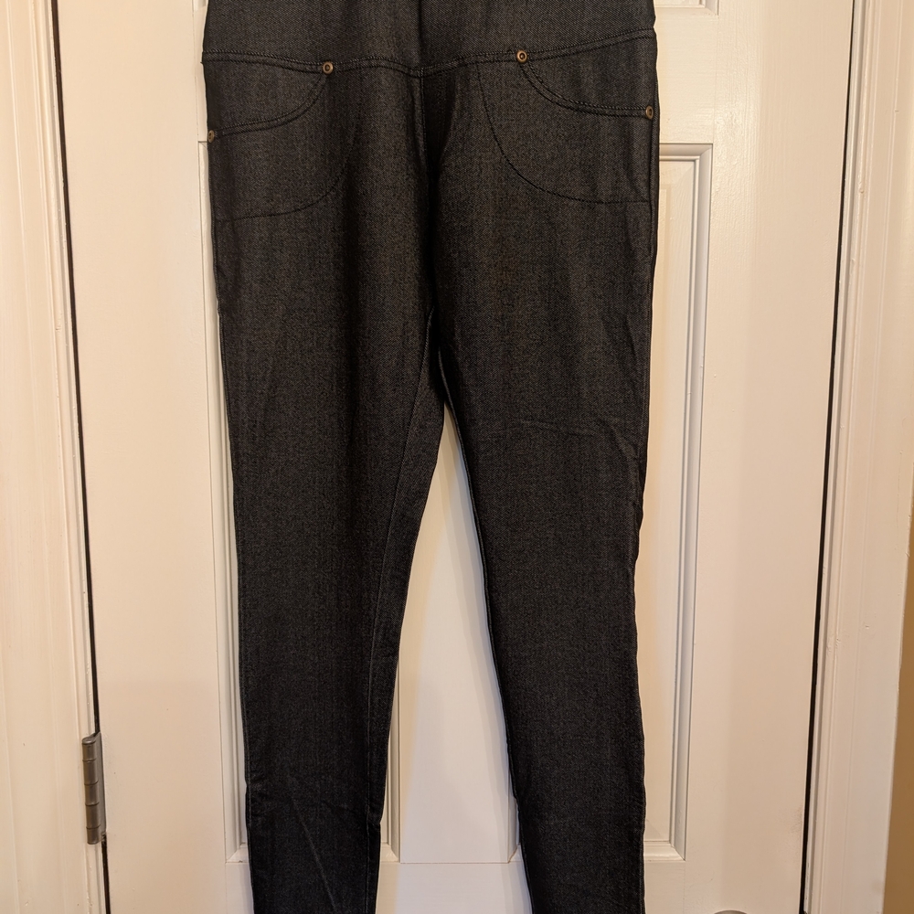 Ruby Ribbon Denim Jeggings